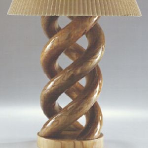 My four spiral lamp