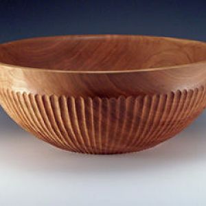 Cherry Fluted Bowl
