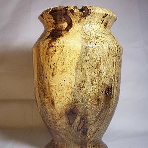 Small Spalted Pecan Vase