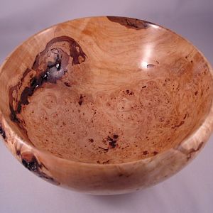 Oak Burl Bowl