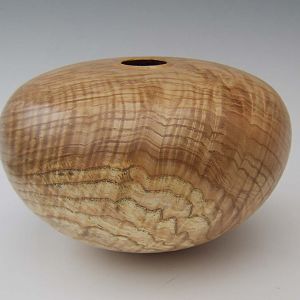 Spalted Ash hollow form