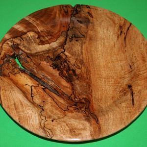 Spalted Maple Plate