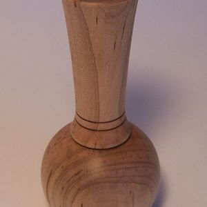 Apple Bottom  Bud Vase