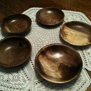 Walnut Bowls