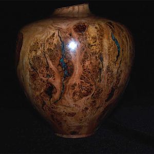 Cherry Burl Vase