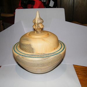 Lodgepole Pine Lidded Bowl