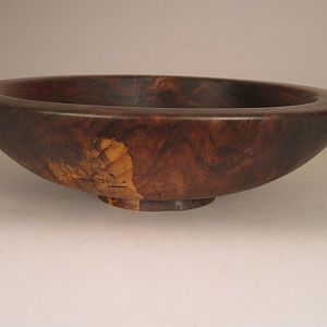 Walnut crotch bowl