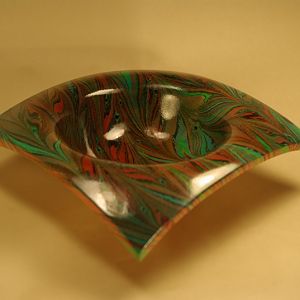 Marbled Square bowl