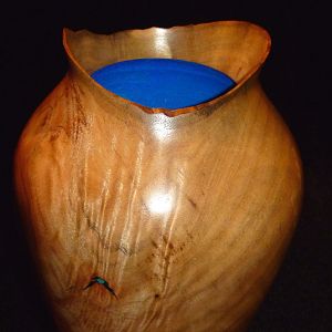Red Camphor vase with the blues...2