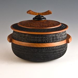 Oriental Handled Basket