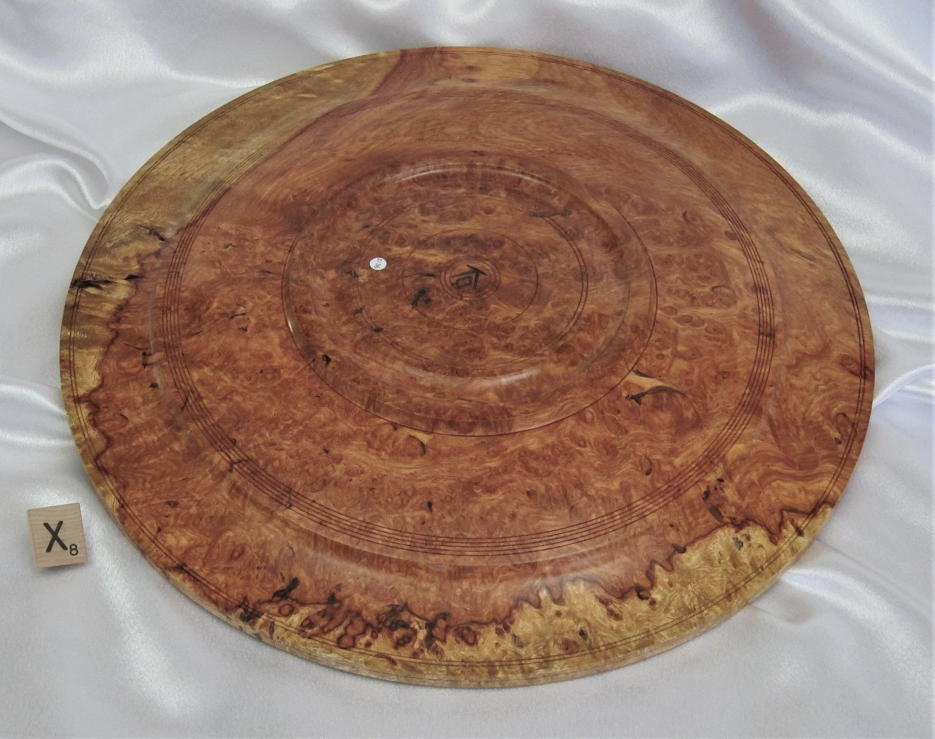 2186 red Amboyna burl from Thailand