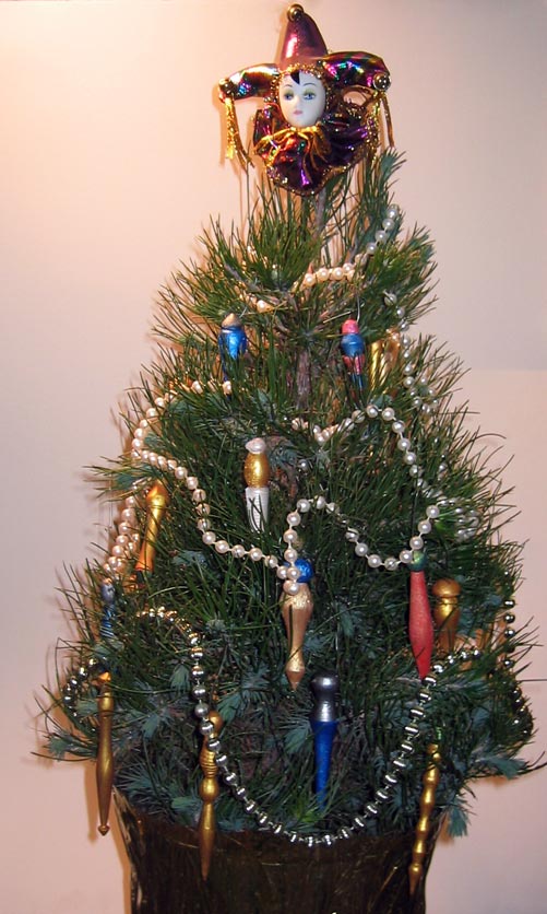 A Woodturners Holiday Tree
