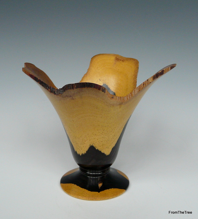 African blackwood NE vase