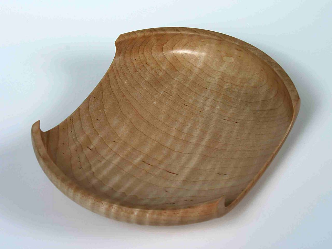 Almost Bowl - Curly Maple