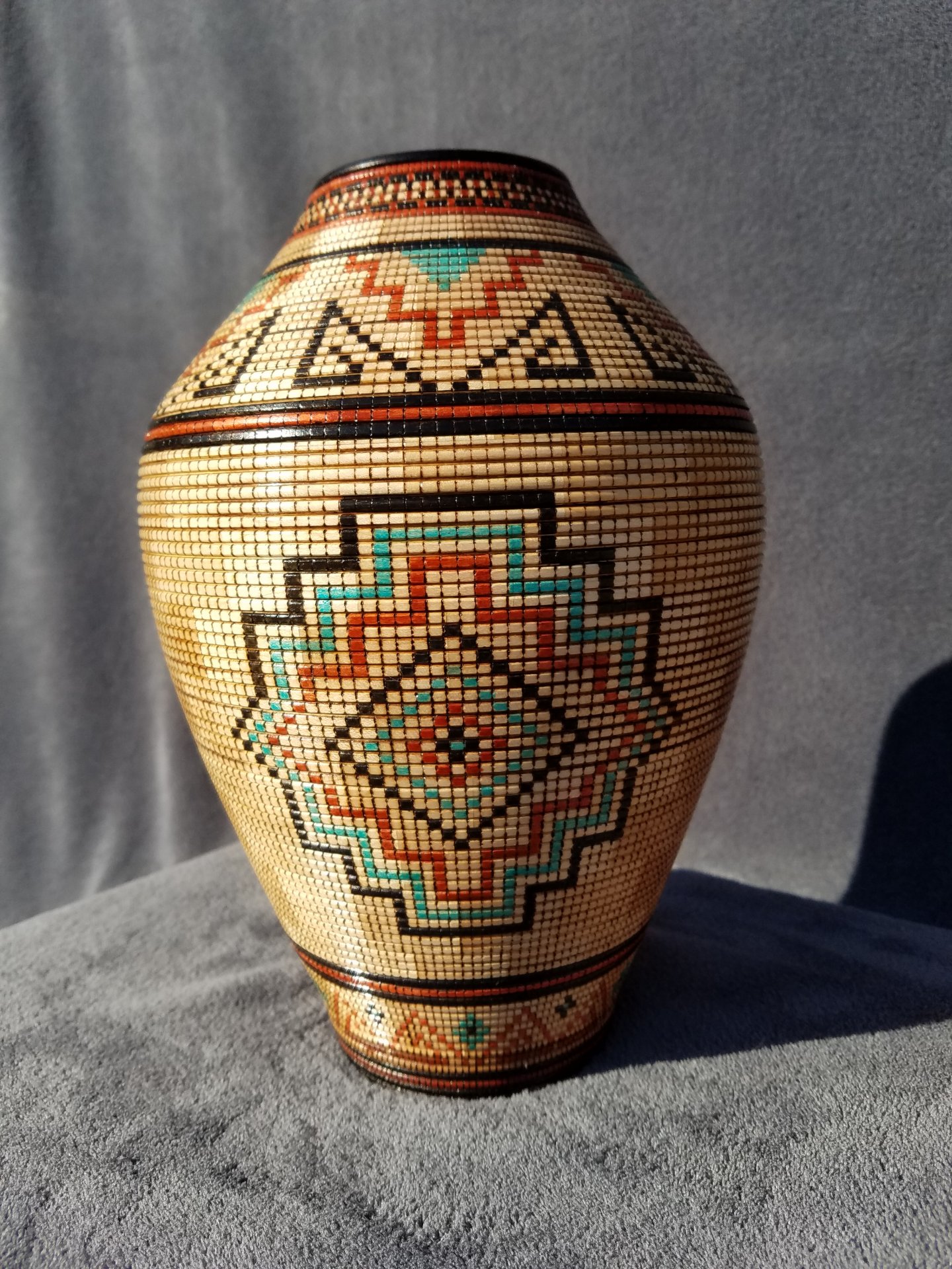 Basket Illusion Vase