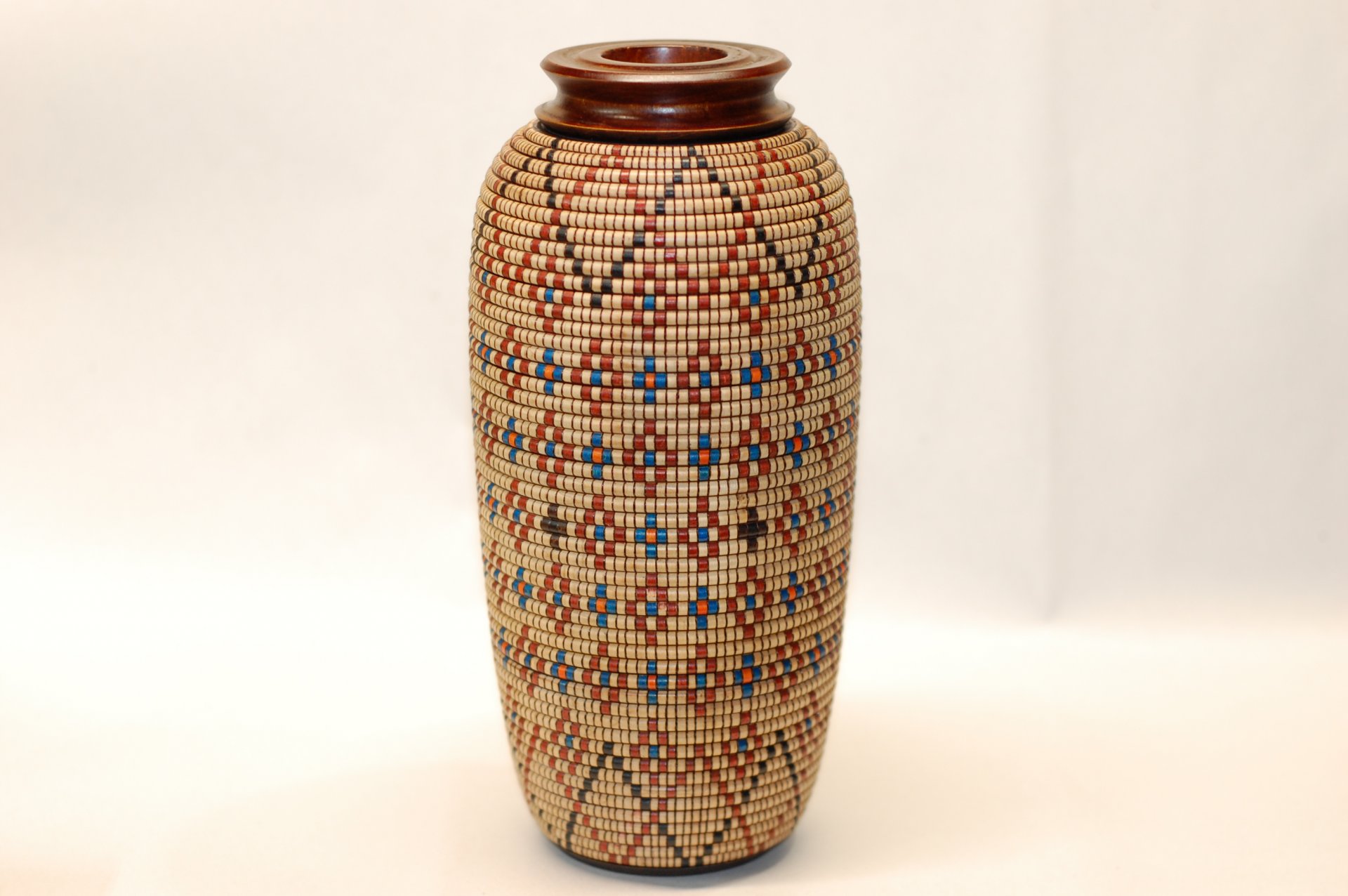 Basket Weave Illusion Vase