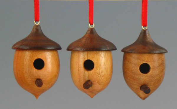 Birdhouse ornaments