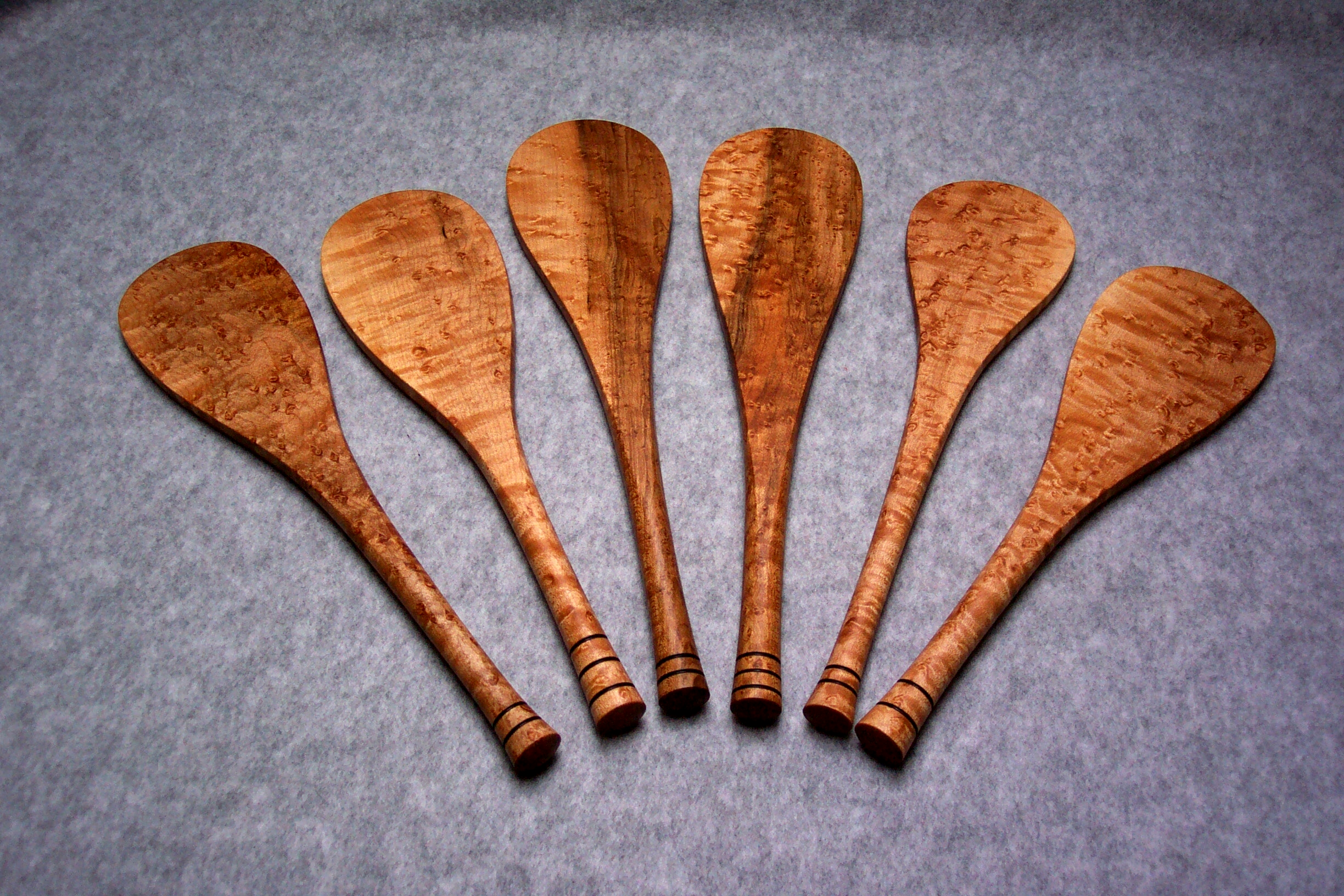 Birdseye Maple Spoons