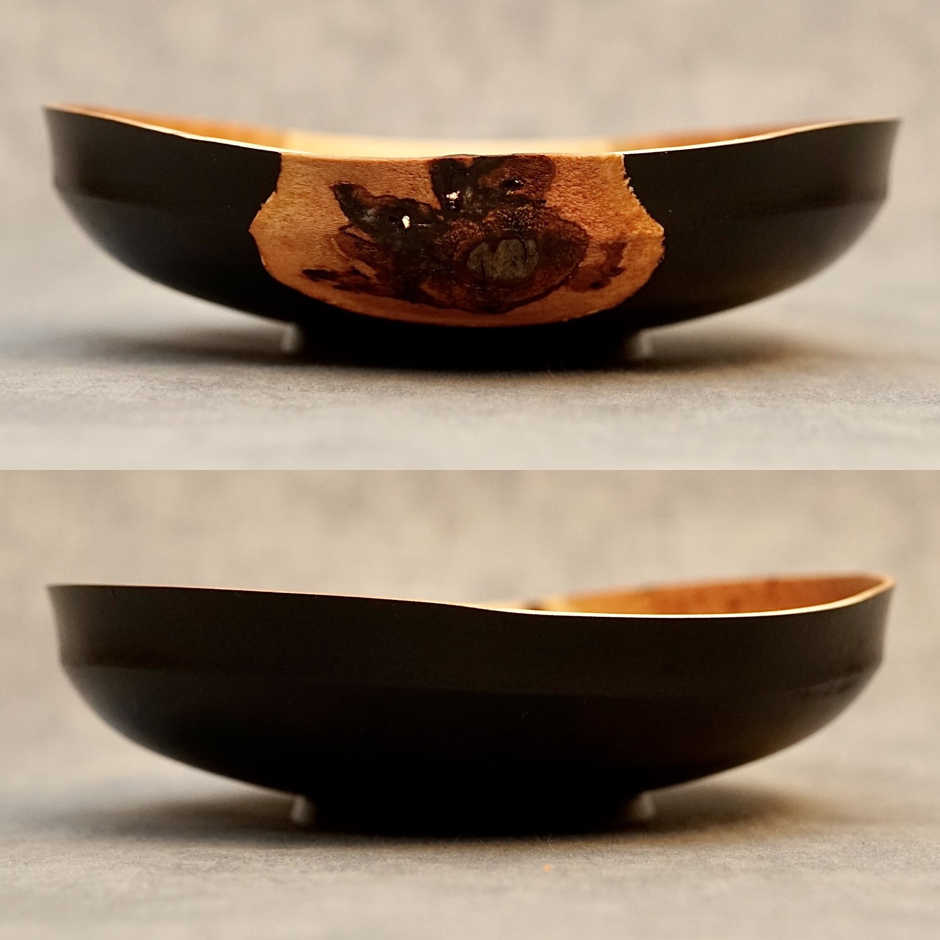 Black Cherry bowl - 5.5”d x 1.5”h
