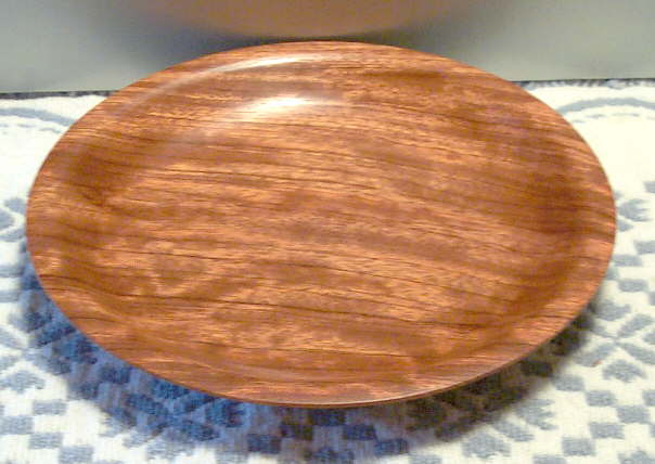 Bubinga plate