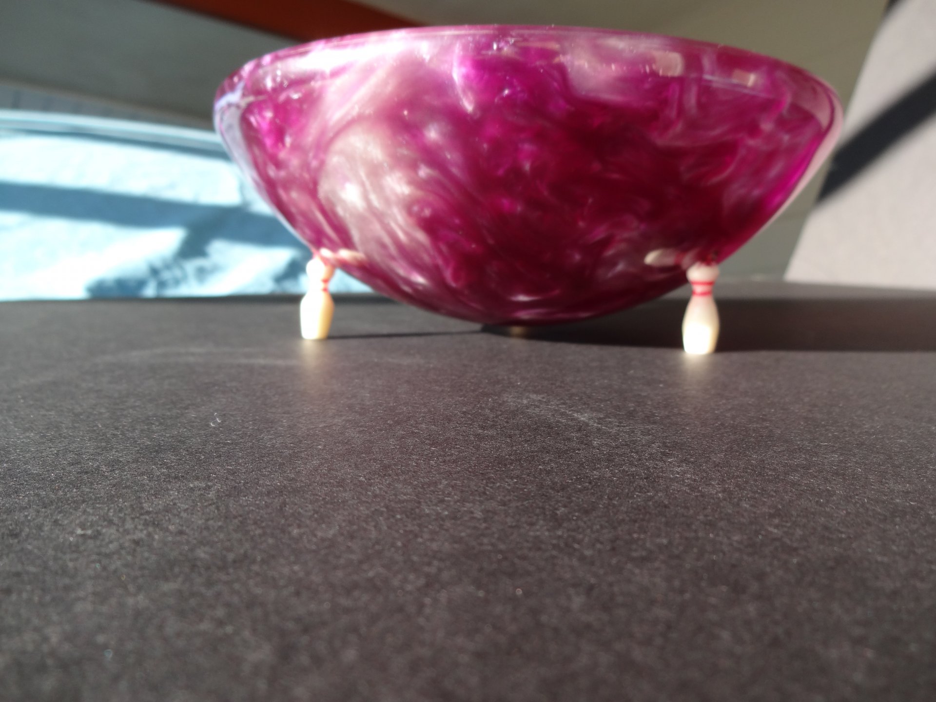 Candy Dish from a Bowling Ball