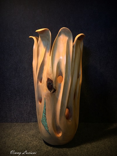 Carved Poplar Vase