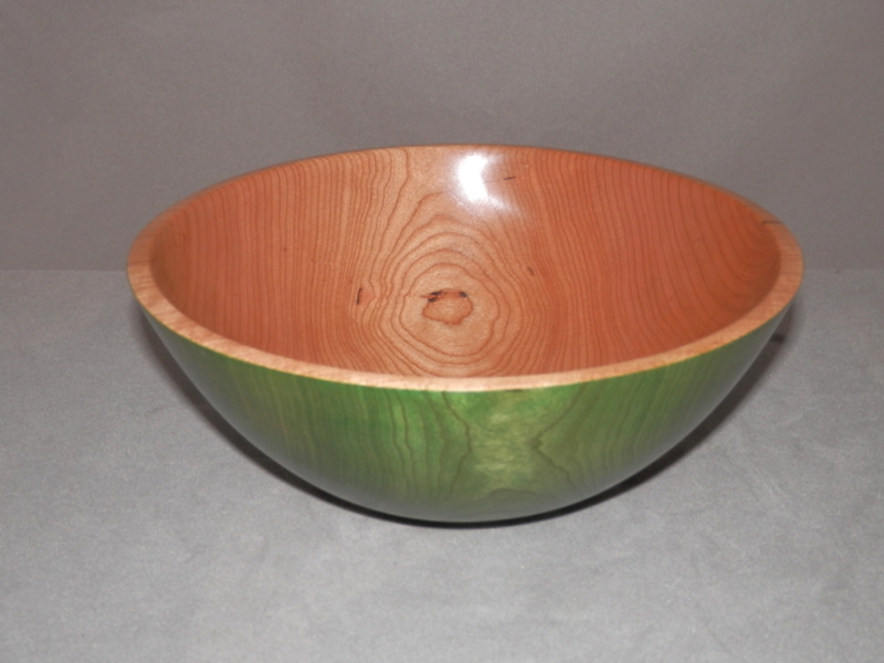 Cherry and green bowl