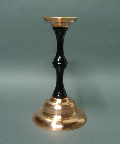 Copper & Blackwood Candleholder