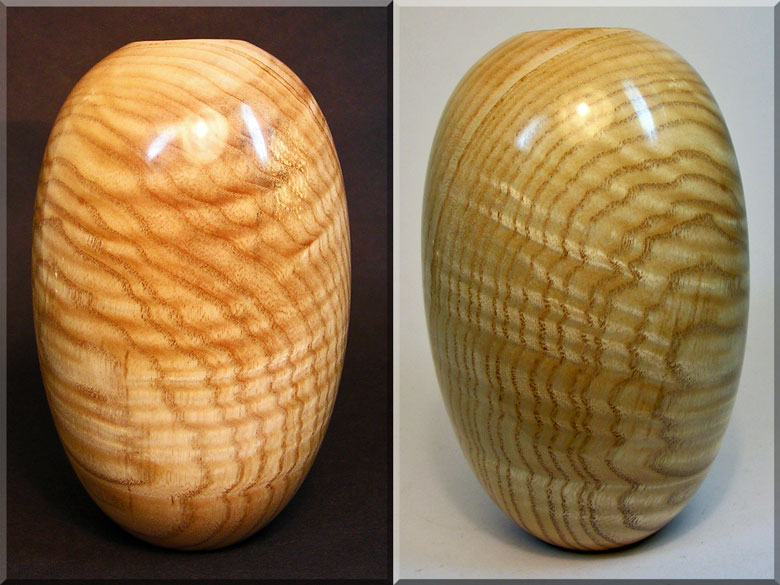 Curly Ash Hollow Form