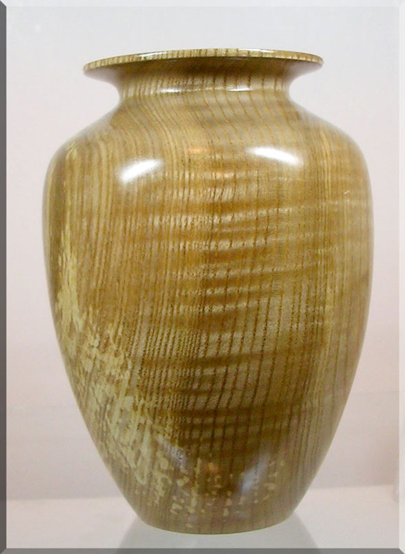 Curly Spalted Ash? Vase