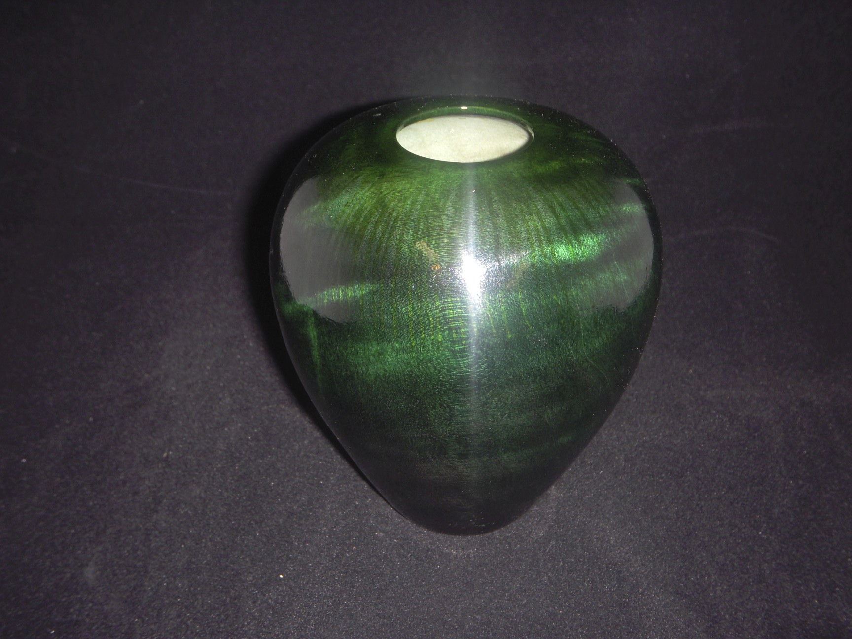 Dyed Maple Hollow Form
