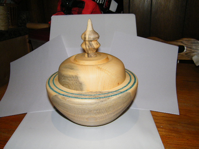 Lodgepole Pine Lidded Bowl