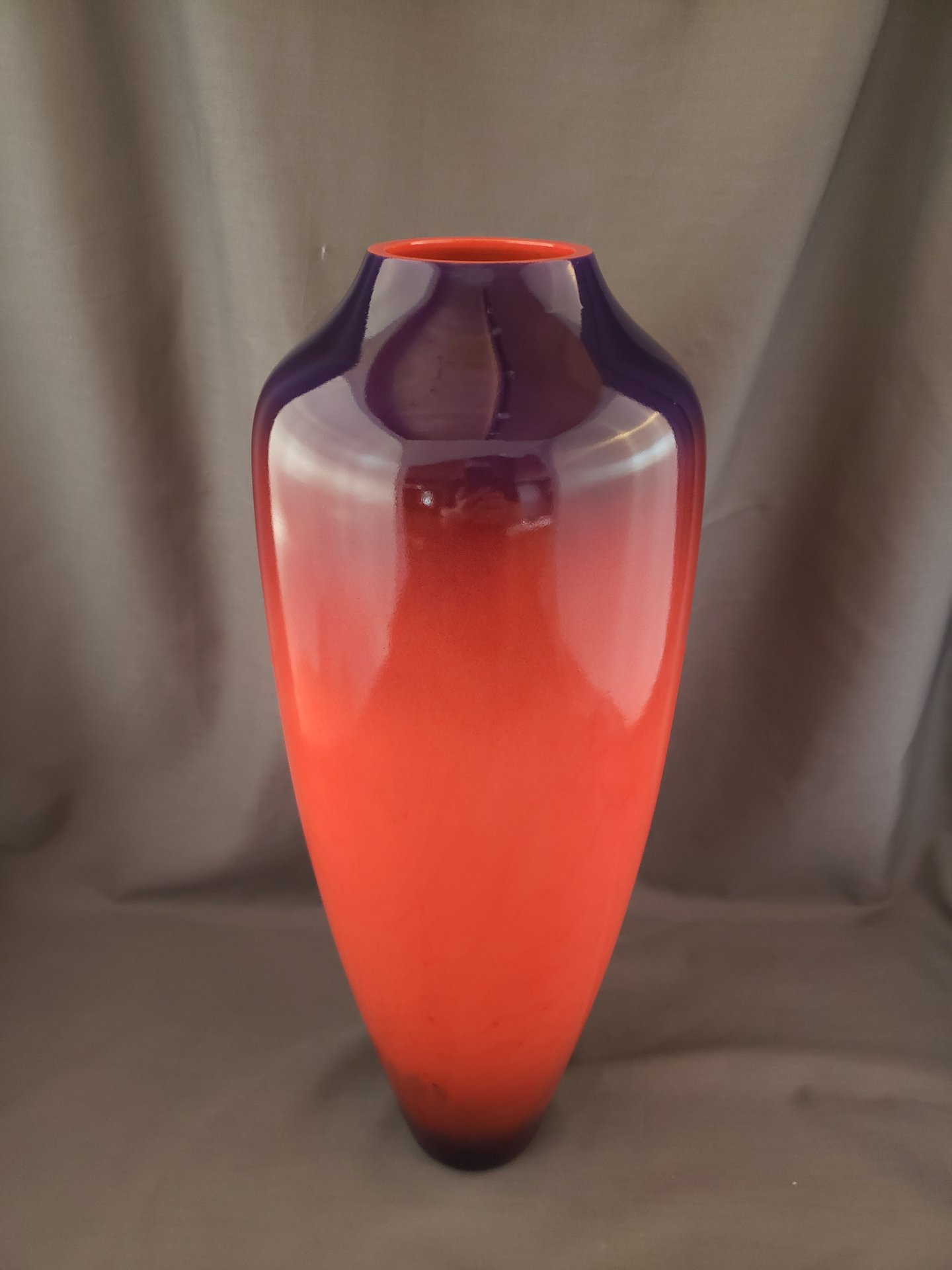 Maple Vase with Airbrushing