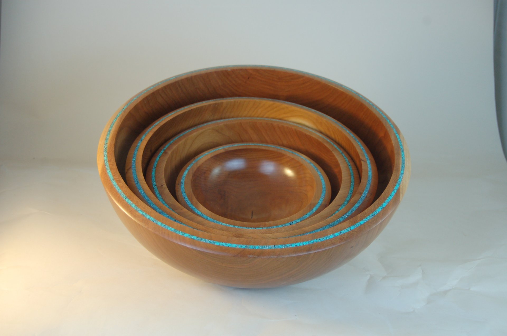 Nested Cherry Bowls