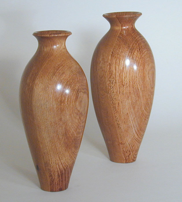 Oak Vases
