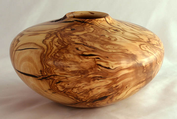 Olive hollow vessel (small)