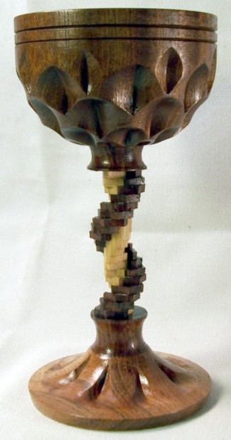 Ornamented Turned Chalice