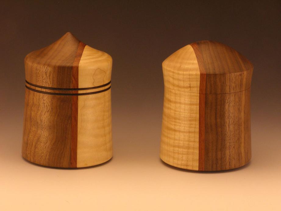 Pair of Lidded Boxes
