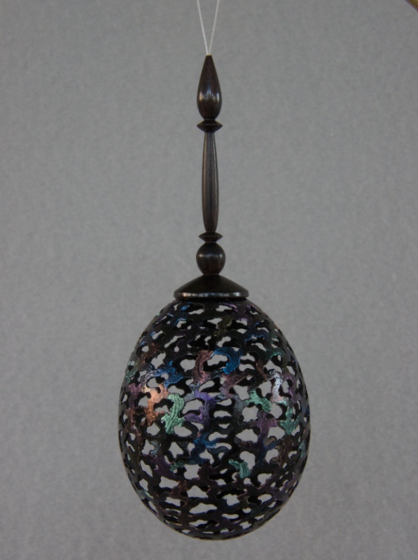 Pierced Egg Ornament