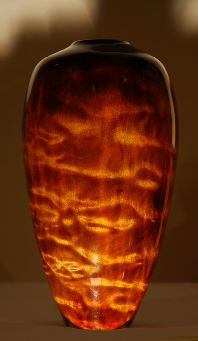 Quilted Maple Hollow Form