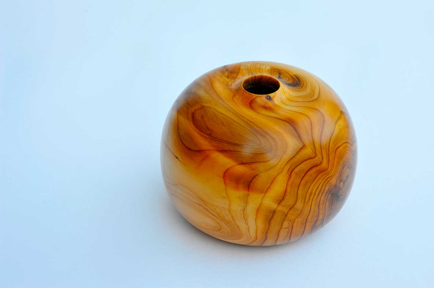 Small yew vessel