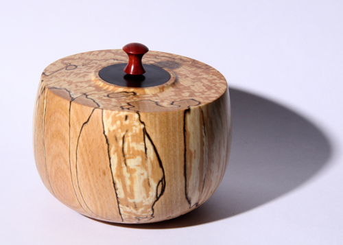 spalted beech, ebony  and palisangre