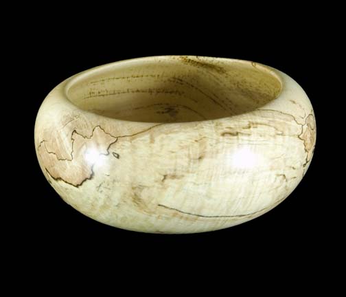 Spalted Maple Crotch Wood Bowel