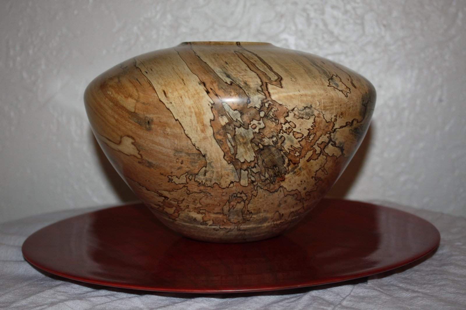 Spalted Maple Vase - Hollow Form
