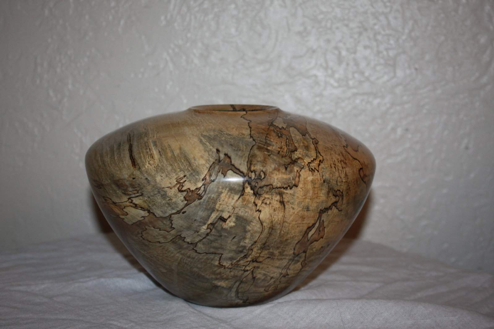 Spalted Maple Vase Hollow Form
