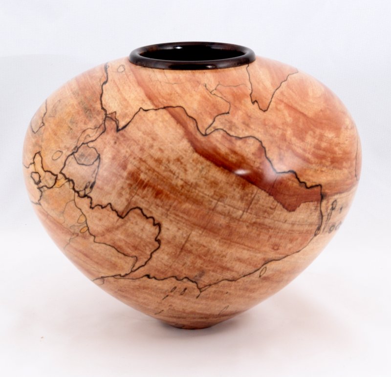 Spalted Maple with Ziricote Rim