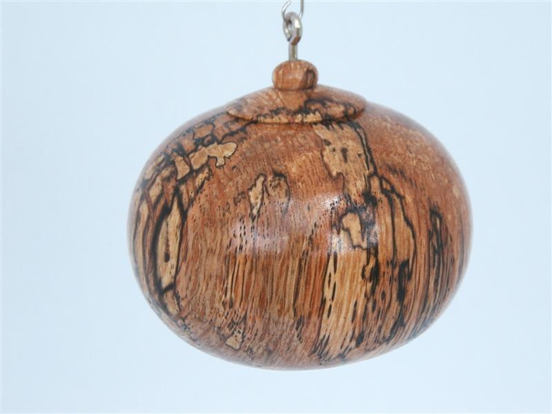 spalted ornament
