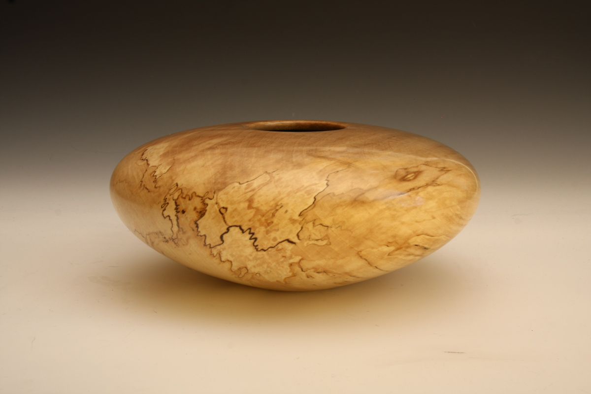 Spalted Rippled Horse Chestnut Hollow Form