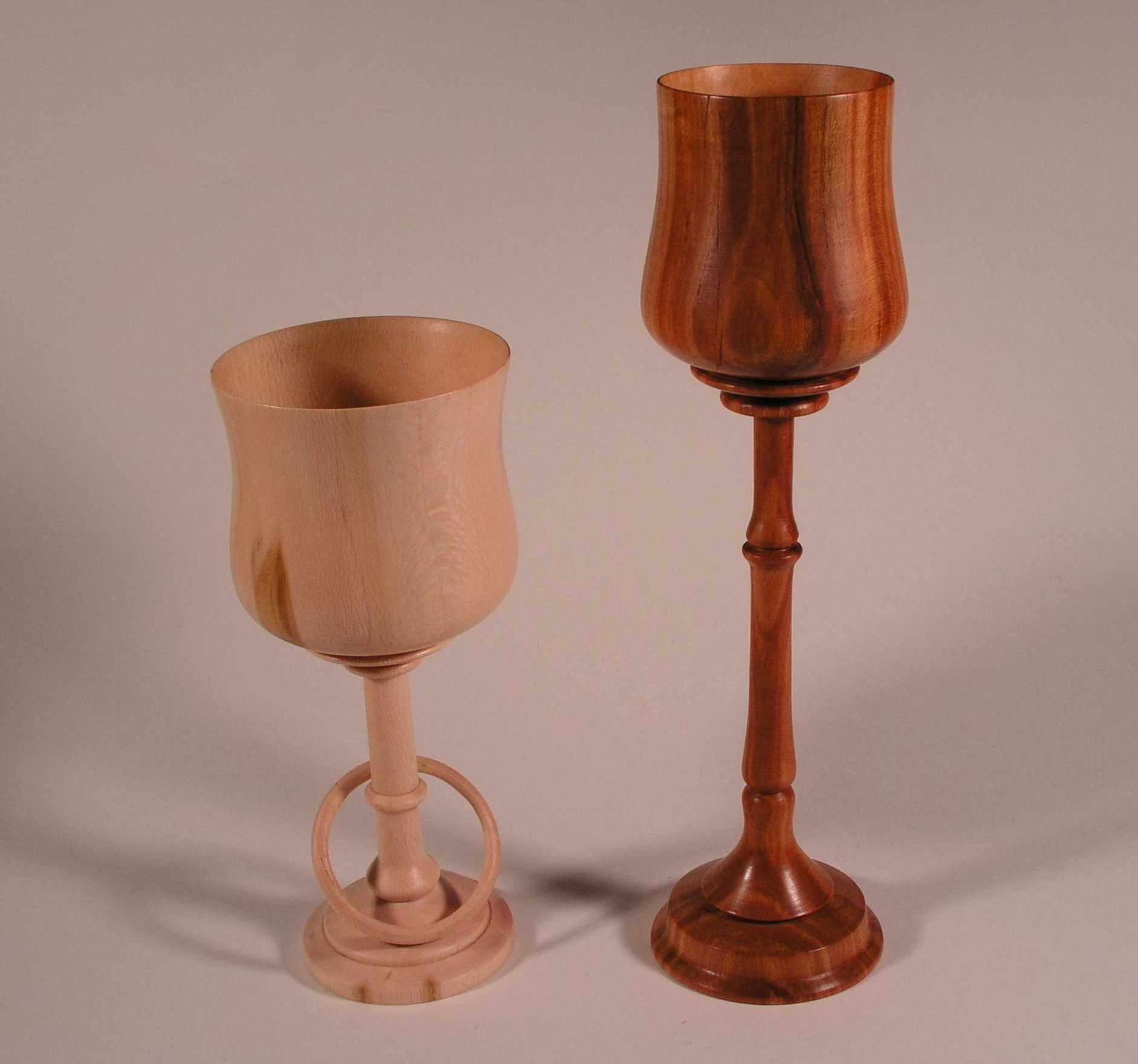 Sycamore & Cherry Goblets