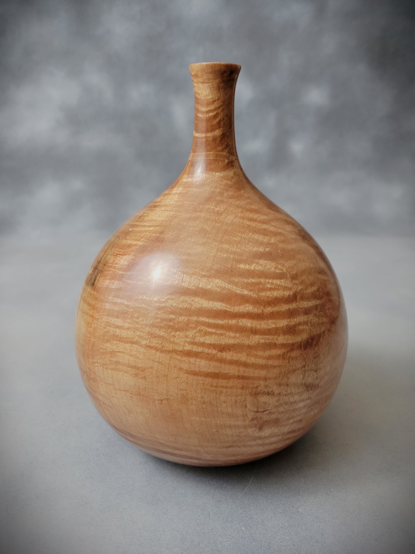 Tall necked vase